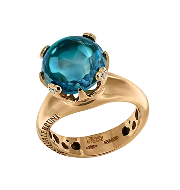 Кольцо Pasquale Bruni Sissi Io Amo Blue Topaz 14692R(22227) №5