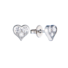 Пусеты Tiffany & Co Hearts in Platinum Diamonds 0,37 ct(56434) №1