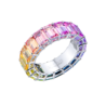 Кольцо Ralfdiamonds 10,37 ct Multicolor Sapphire White Gold RDR(55513) №1