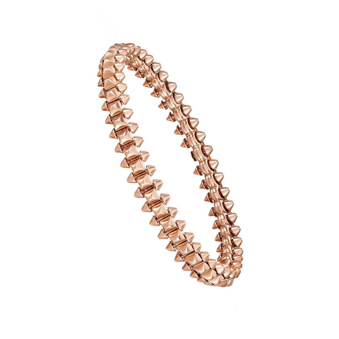 Браслет Cartier Clash de Medium Model Rose Gold (SIZE 17) CRB6065217(55990) №4