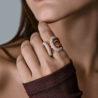 Кольцо No name 2,96 ct Round Cut Diamonds & Rose Gold(53946) №3