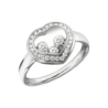 Кольцо Chopard Happy Diamonds Happy Curves White Gold 829203-1040(19787) №1