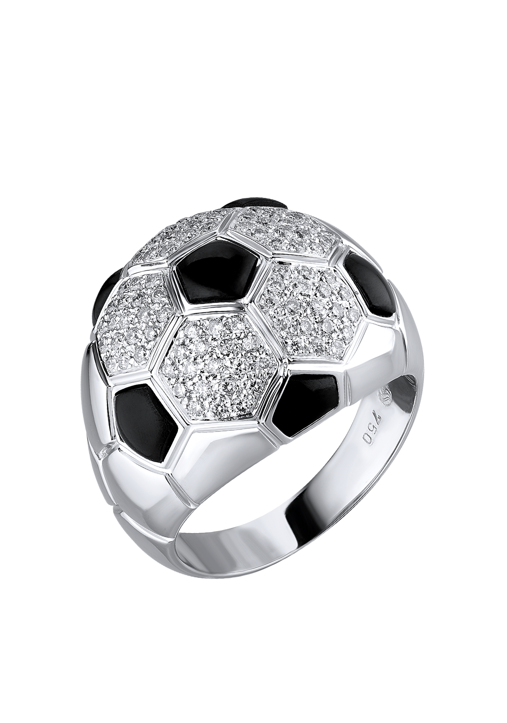 Кольцо No name Hand Made Football Ring(12829) №4