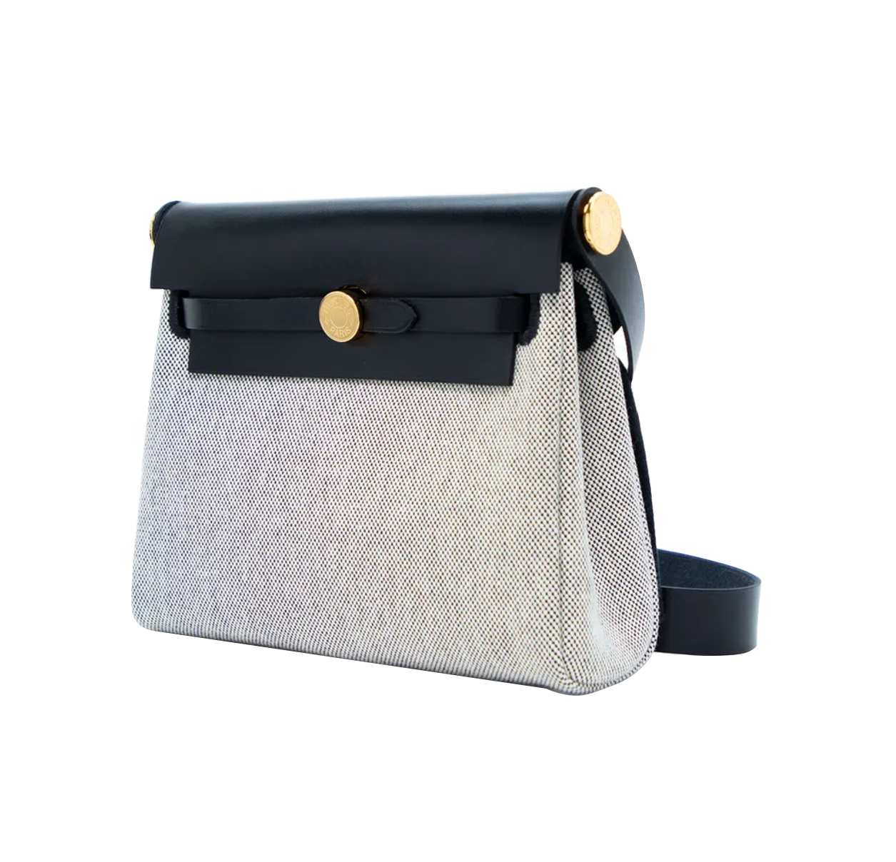 Сумка Hermes Herbag Zip 20 bag Canvas With Leather(56277) №4