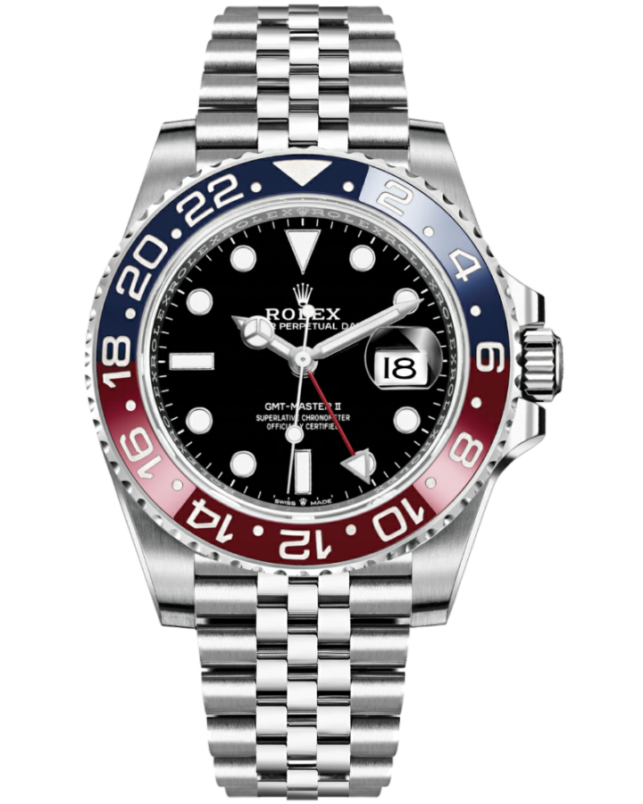 Швейцарские часы Rolex GMT Master II 40mm Steel Pepsi 126710 BLRO(15365) №3