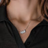 Подвеска No name в стиле Harry Winston "Graffiti" Diamonds & Sapphire in Platinum(53536) №2