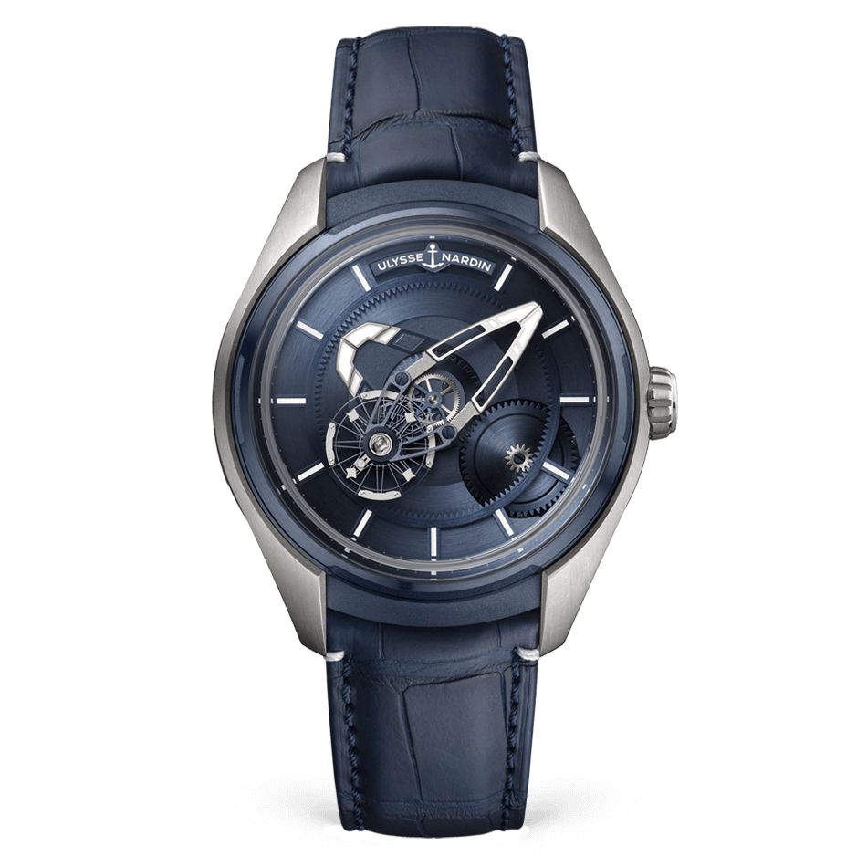 Швейцарские часы Ulysse Nardin Freak X Ti Blue 2303-270/03(16365) №4
