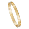 Браслет Cartier Vintage Love 4 Diamonds Yellow Gold (SIZE 16) B6026316(55996) №1