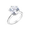 Кольцо HRD Antwerp 5,24 ct F/VS2 Ex/Ex/Ex Round Cut Diamond(55175) №1