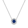 Кулон Mercury Color Sapphire Strong Blue 0.65 ct(13136) №1