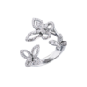 Кольцо Graff Triple Butterfly Silhouette Diamond RGR790(22731) №2