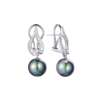 Серьги Mikimoto Classic Black South Sea Cultured Pearl 11,0 мм MEQ10014BDXW(56189) №1