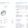 Кольцо No name МГУ 0,90 сt G/VS1 Emerald Cut Diamond & Platinum(55759) №2