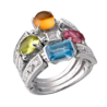 Кольцо Bvlgari Allegra Color Collection 3-Band Ring AN852714(12452) №1