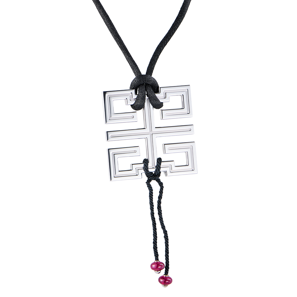 Подвеска Cartier Le Baiser du Dragon White Gold Necklace(55172) №2