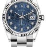 Швейцарские часы Rolex Datejust 36 мм 126234(55715) №1