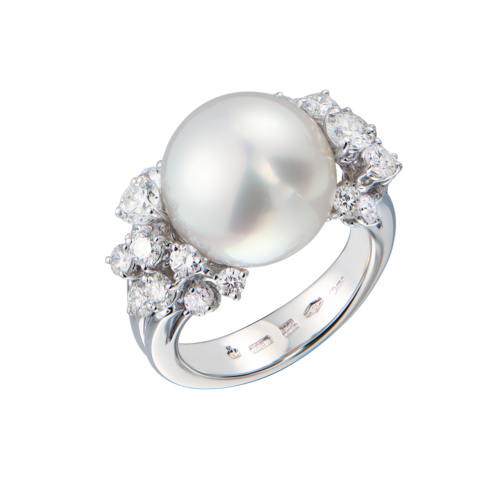 Кольцо Mikimoto Classic Collection South Sea 13,2 mm Pearl(56099) №2