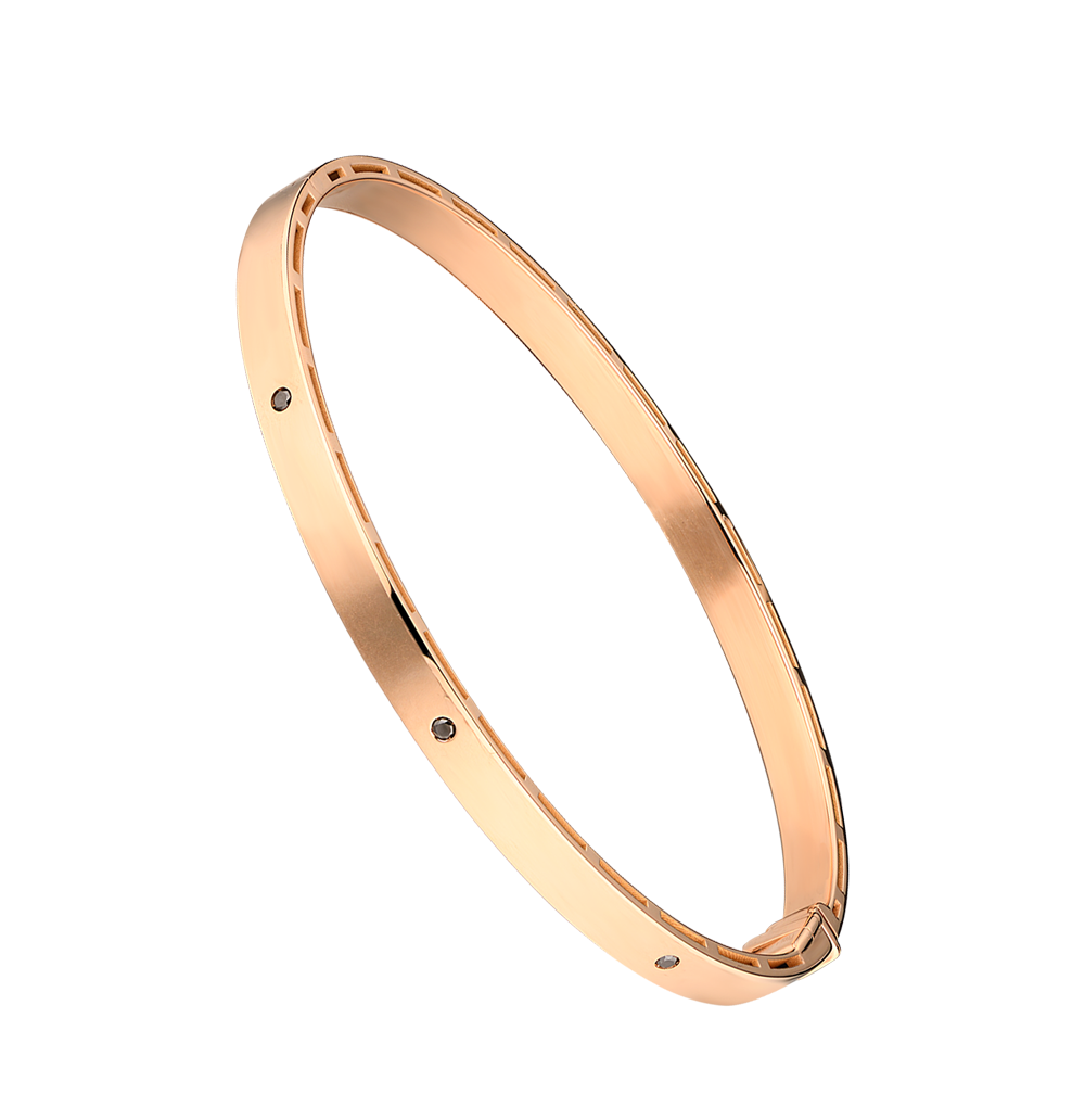 Браслет Piero Milano Gioielli Rose Gold Black Diamonds(24417) №2