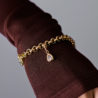 Браслет Chopard Happy Diamonds Charms Yellow Gold Floating Diamonds 85/2478(53959) №2