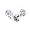 Пусеты No name 0,25 ct G/SI2 Round Diamonds(15225) №1