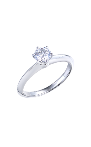 Кольцо Tiffany & Co Round Brilliant 0,31 ct F/VS2 in Platinum(56094) №3